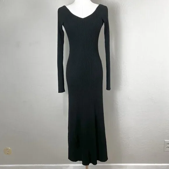 magda butrym midi dress Magda Butrym Black Ruched Sleeveless Asymmetric Cutout Midi Dress with –  Sellier